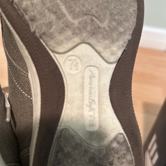 American Eagle Donnie Ox canvas lace-up shoes size 7 1/2 - Picture 7 of 8
